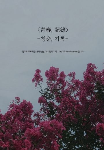 <靑春, 記錄>
-청춘, 기록- cover