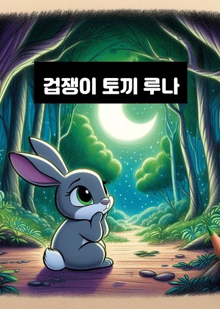 겁쟁이 토끼 루나 cover